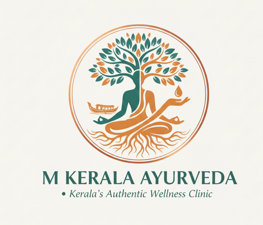 M Kerala Ayurveda Logo - Best Ayurvedic Treatment in Delhi